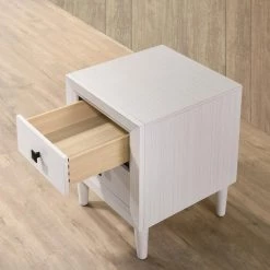 Guthrie 2-Drawer White Nightstand by Furniture of America -Furniture of America Sales Store white furniture of america nightstands idf ac326wh n 44 1000