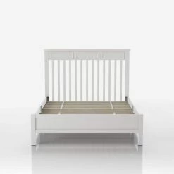 Yalena White with Slats Transitional Full Bed by Furniture of America 12 Yalena White with Slats Transitional Full Bed by Furniture of America -Furniture of America Sales Store white furniture of america platform beds nfa 1963c2 1f 1000