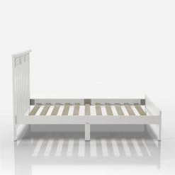 Yalena White with Slats Transitional Full Bed by Furniture of America 11 Yalena White with Slats Transitional Full Bed by Furniture of America -Furniture of America Sales Store white furniture of america platform beds nfa 1963c2 4f 1000