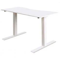 Washburne 47.25 in. Rectangular Black Steel Standing Desk with Adjustable Height by Furniture of America