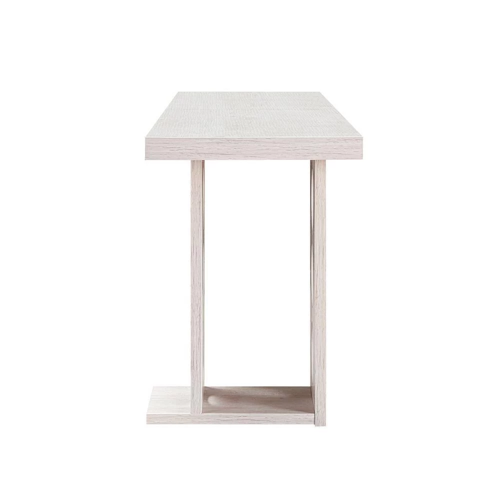 Santino 3-Bottle White Floating Wine Rack Table by Furniture of America 6 Santino 3-Bottle White Floating Wine Rack Table by Furniture of America - Image 6