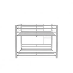 Bowry White Powder Coating Full Over Full Bunk Bed by Furniture of America -Furniture of America Sales Store white powder coating furniture of america bunk beds idf bk656wh ff 4f 1000